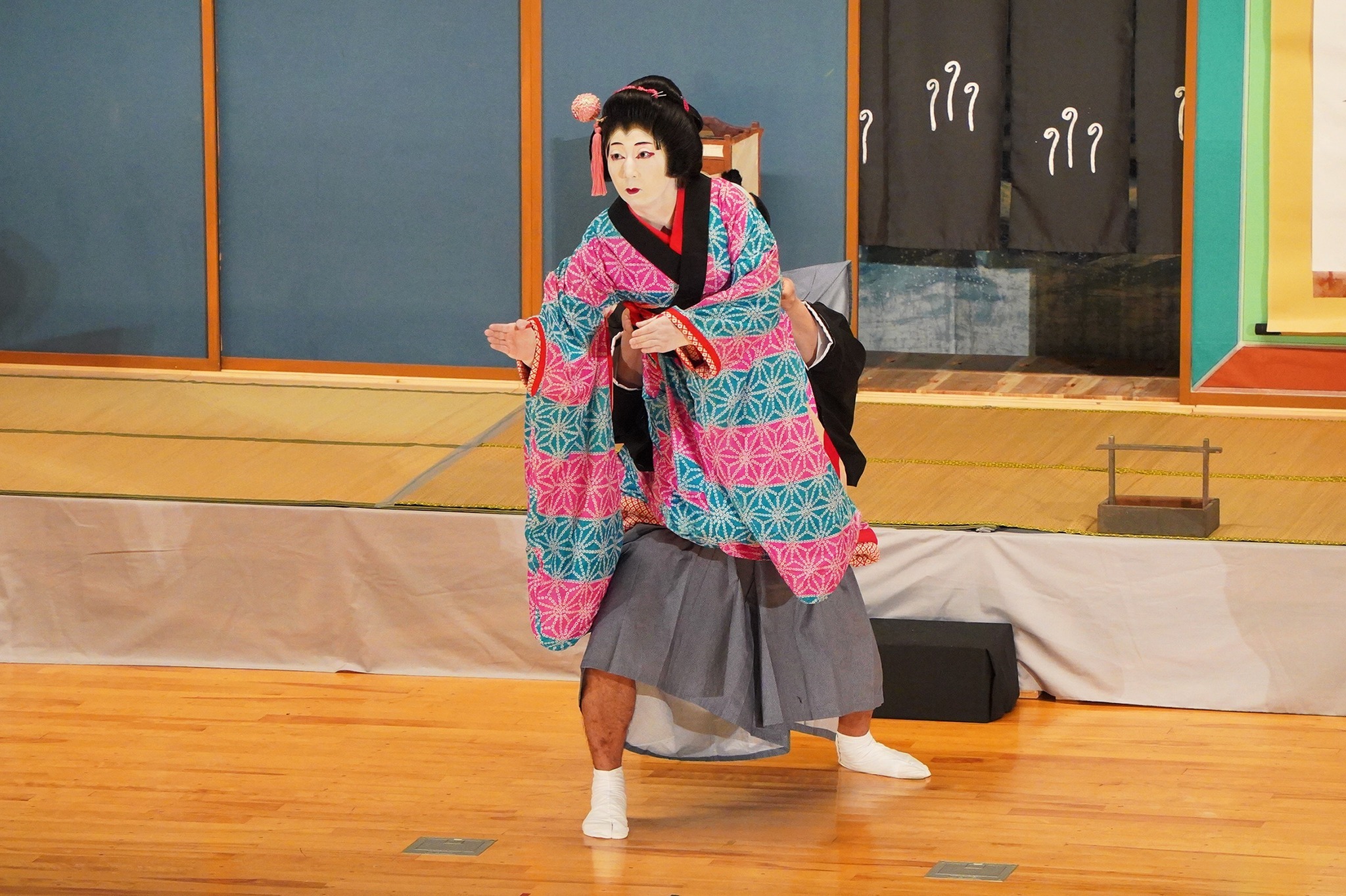 「飛騨・美濃歌舞伎大会」が飛騨市で開催されました