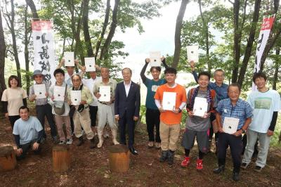 国史跡・姉小路氏城跡へようこそ！～飛騨市が「山城ガイド」認定～