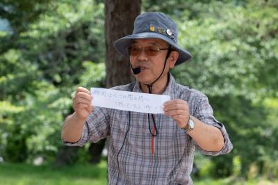 神岡中学校1年生が探Q学習「ブラタナカ」で町を散策