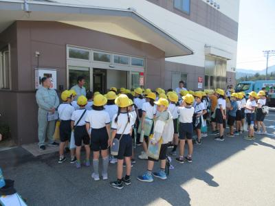 飛騨市クリーンセンター見学の様子(1)