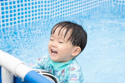 期間限定の「なつやすみキッズプール」で水遊びを満喫