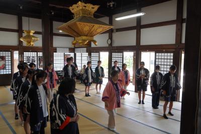 古川中学校マイプロ～古川盆踊り復活へ当日を盛り上げる中学生3年生が練習会