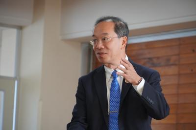 都竹市長が神岡小学校を訪問し児童と語り合いました