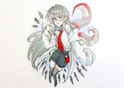 イラスト・まんが塾…生徒たちが学びの成果を披露しました