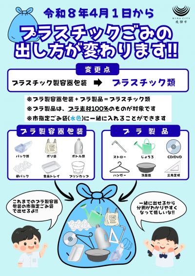 プラスチックごみの出し方が変わります1