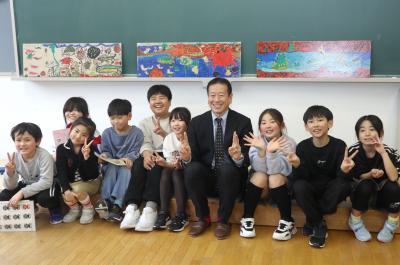 “ふるさとへの思い”描こう…宮川小児童がビオトープ再生に協力
