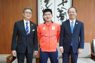 岩本啓吾選手がパラリンピック出場を報告