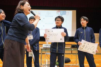 古川中2年生が「職業マイプロ」に向けて学び