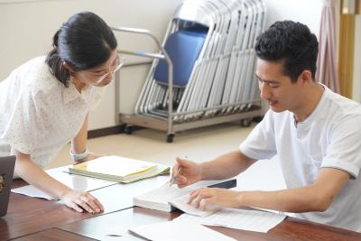 外国人が安心して市内で暮らせるよう日本語を学ぶ教室を開始しました
