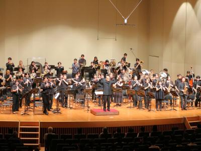 名古屋音楽大学シンフォニックウインズが迫力の演奏を披露