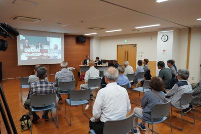 「都竹市長のほっとステーションひだ」を宮川町で開催～飛騨市の財政について紹介